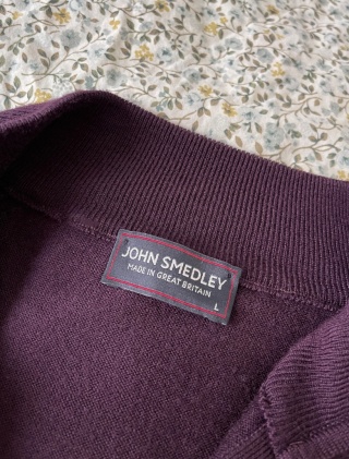 Sweter JOHN SMEDLEY, 100% new zealand merino - XL oversize unisex