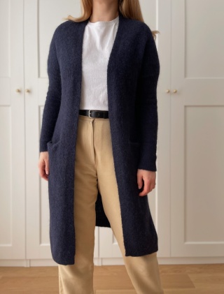 Kardigan LINDEX, wełna i alpaka blend - XS/S