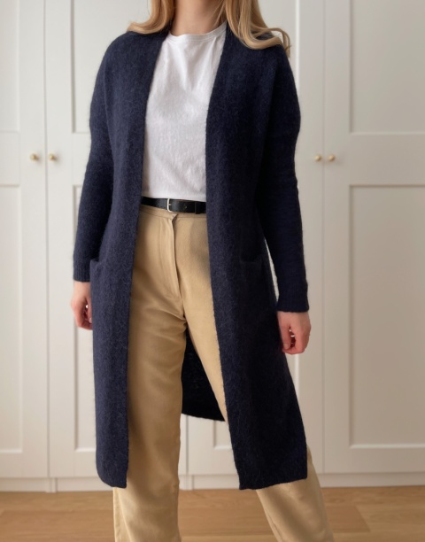 Kardigan LINDEX, wełna i alpaka blend - XS/S