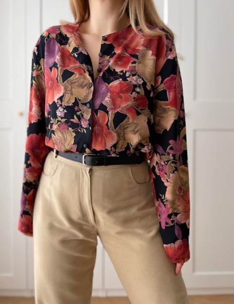 Koszula VINTAGE, wiskoza - XL/XXL