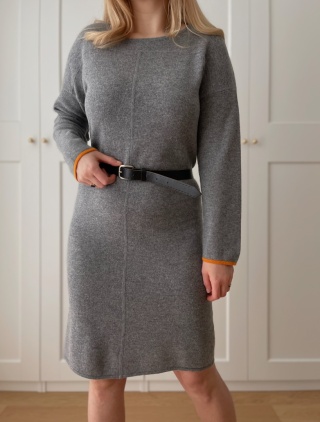 Sukienka XANDRES, wełna i kaszmir - S