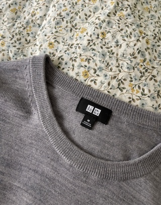 UNIQLO, 100% wełna merino - XL unisex