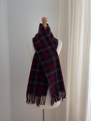 Szalik 100% wełna - 32 x 140 cm