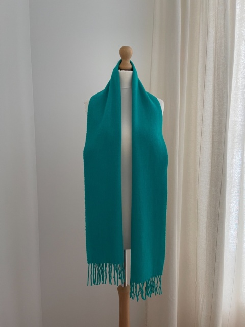 Szalik 80% wełna - 29 x 176 cm