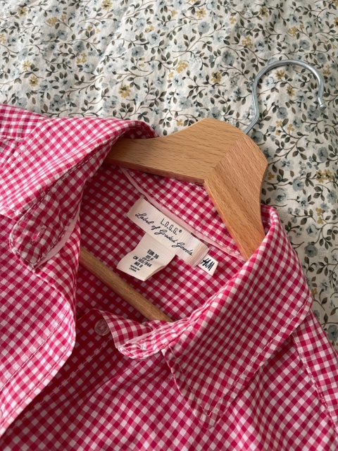 Koszula H&M L.O.G.G, 100% bawełna - S