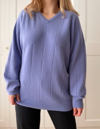 SWeter GLENMUR - 100% wełna jagnięca znak Woolmark - XL/2XL oversize unisex