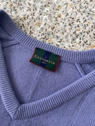 SWeter GLENMUR - 100% wełna jagnięca znak Woolmark - XL/2XL oversize unisex