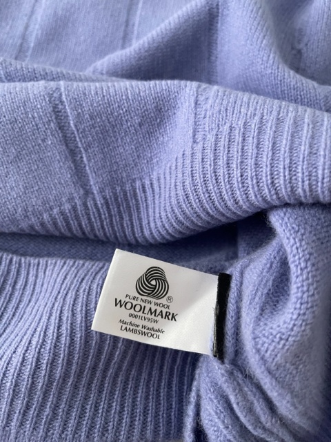 SWeter GLENMUR - 100% wełna jagnięca znak Woolmark - XL/2XL oversize unisex