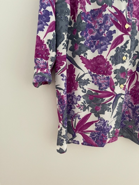 Koszula VINTAGE, wiskoza - XL/3XL oversize