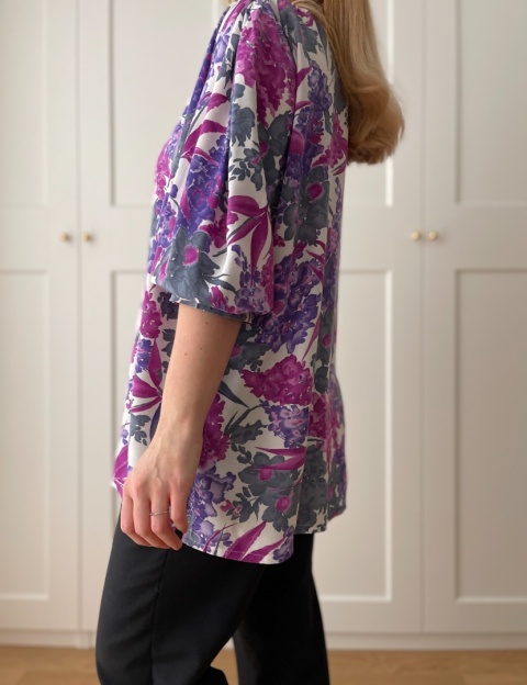 Koszula VINTAGE, wiskoza - XL/3XL oversize