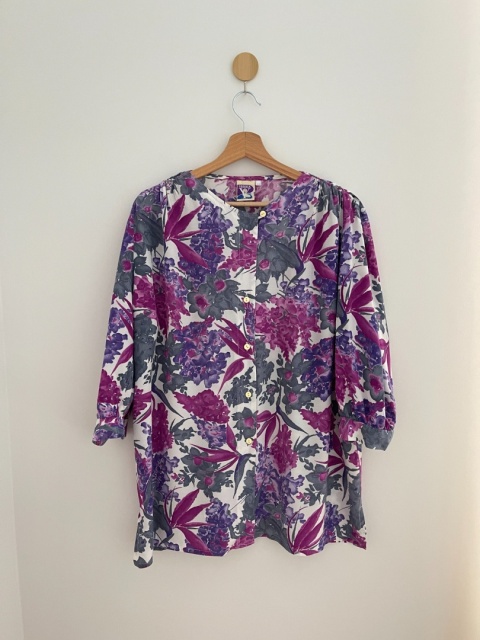 Koszula VINTAGE, wiskoza - XL/3XL oversize