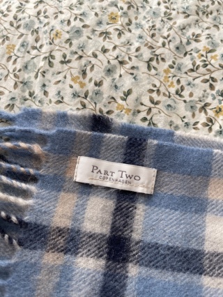 Szal PART TWP COPENHAGEN, 100% wełna - 46 x 168 cm