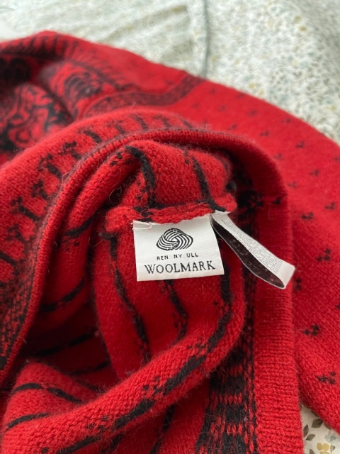 Sweter 100% wełna - M