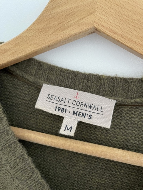 Sweter SEASALT CORNWALL, 80% wełna - L/XL