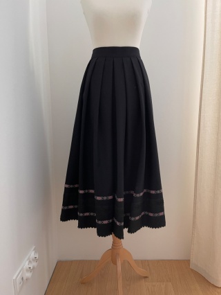 Spódnica 100% wełna - M