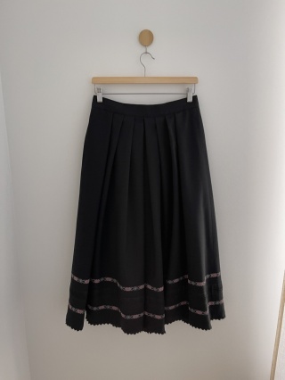 Spódnica 100% wełna - M