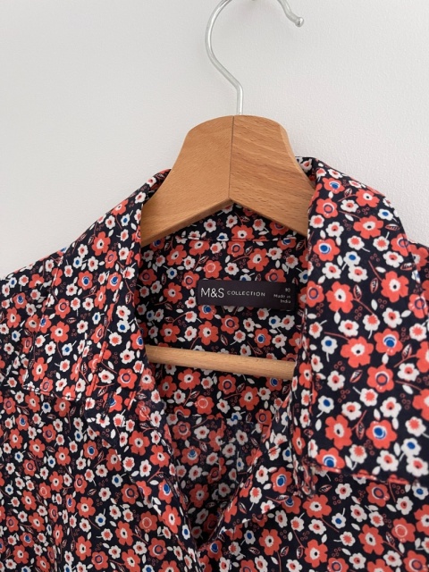 Koszula M&S, bawełna - M
