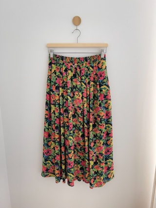 Spódnica VINTAGE, wiskoza - M/XL