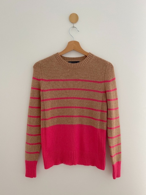 Sweter M&S, 80% wełna jagnięca - S