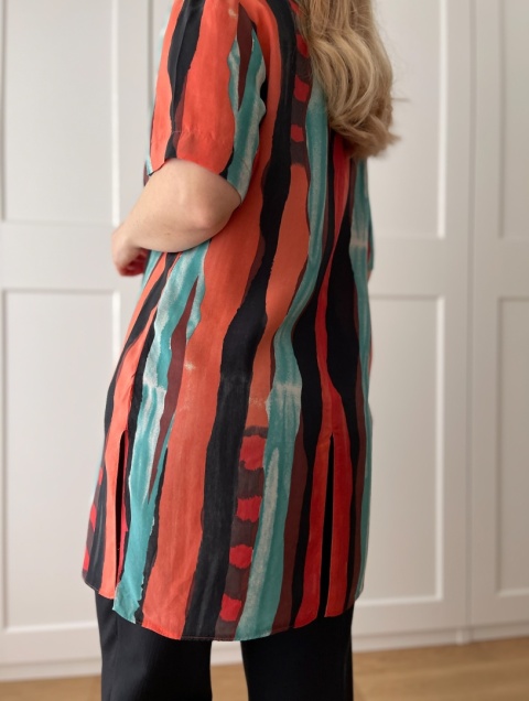 Koszula VINTAGE, 100% cupro - M/XL