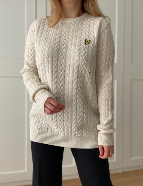 Sweter LYLE&SCOTT, 80% wełna - XL/XXL unisex