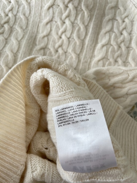 Sweter LYLE&SCOTT, 80% wełna - XL/XXL unisex