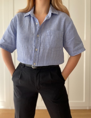 Lniana koszula, M/XL unisex