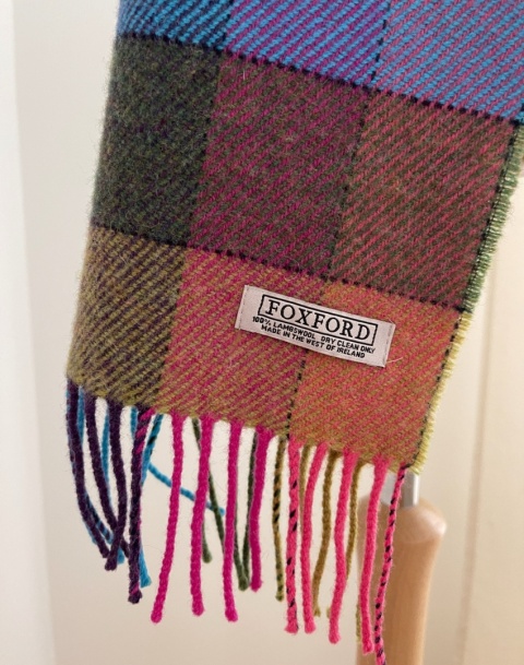 Szalik FOXFORD, 100% wełna - 29 x 185 cm