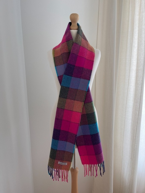 Szalik FOXFORD, 100% wełna - 29 x 185 cm