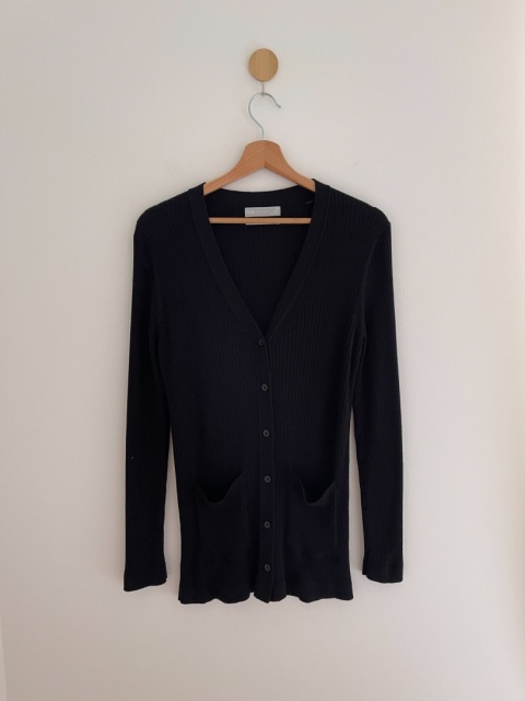 Kardigan M&S, 100% wełna merino znak Woolmark - M