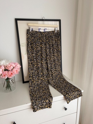 Spodnie na gumkę PIECES, wiskoza Ecovero - M/L