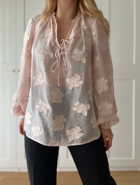 Bluzka MINT VELVET, wiskoza, bawełna, poliamid - L/XXL