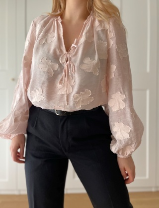 Bluzka MINT VELVET, wiskoza, bawełna, poliamid - L/XXL