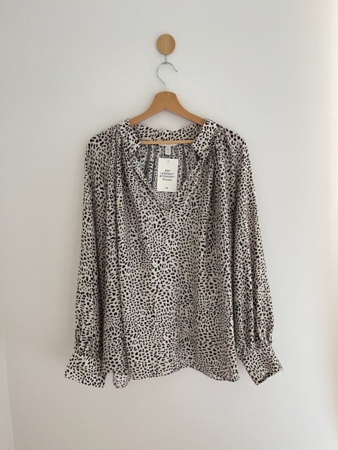 Bluzka H&M, 89% wiskoza - XXL NOWA Z METKĄ