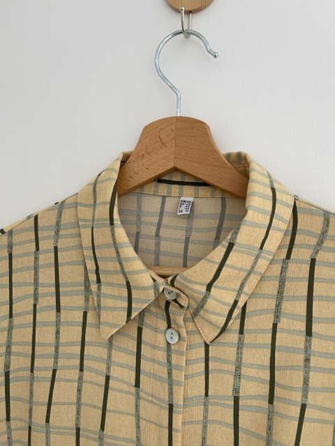 Koszula vintage, 100% wiskoza - M/XL