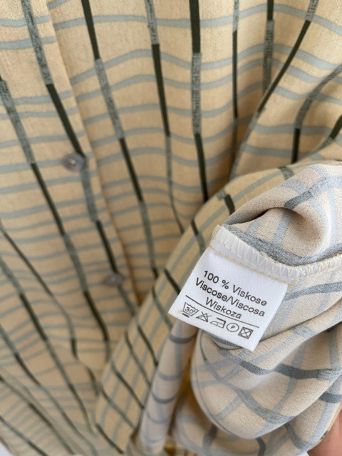 Koszula vintage, 100% wiskoza - M/XL