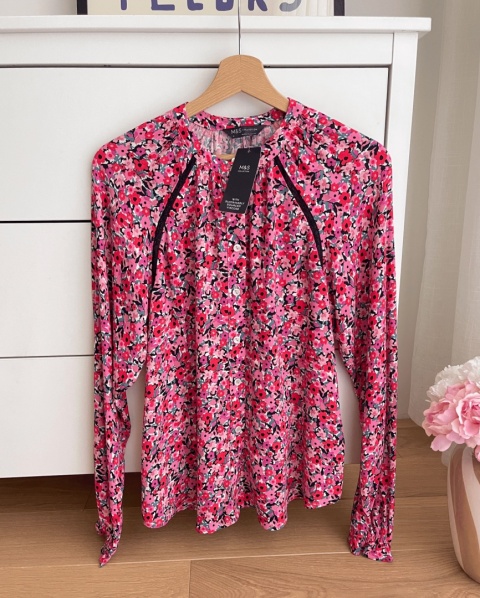 Koszula M&S, 100% wiskoza - XS/S NOWA Z METKĄ