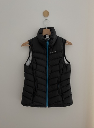 Kamizelka bezrękawnik Quechua, wypełnienie puch i pierze - XS