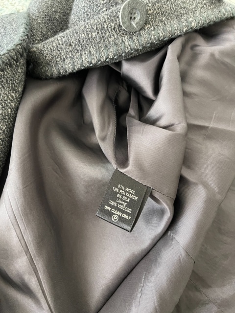 Marynarka VINTAGE, 81% wełna - S