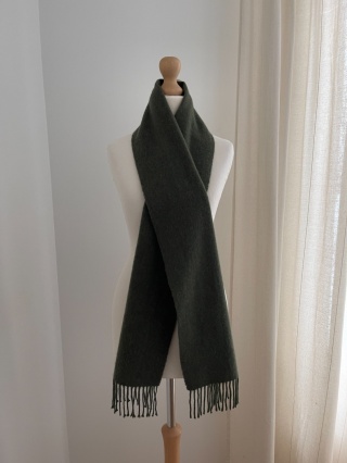 Szalik HOUSE OF BRUAR, 100% wełna - 26 x 164 cm