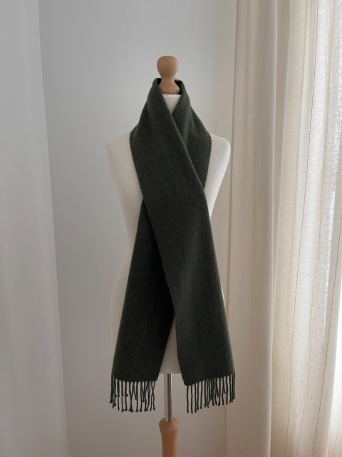 Szalik HOUSE OF BRUAR, 100% wełna - 26 x 164 cm