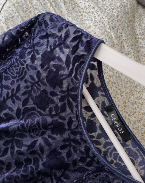 Bluzka mesh VINTAGE, 70% wiskoza - M/L