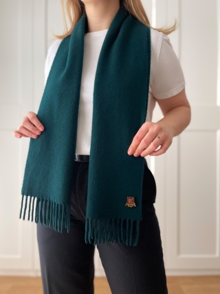 Włoski miękki szalk 80% wełna - 29 x 140 cm