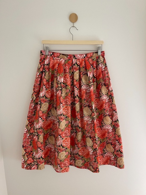 Spódnica handmade, 100% bawełna - M