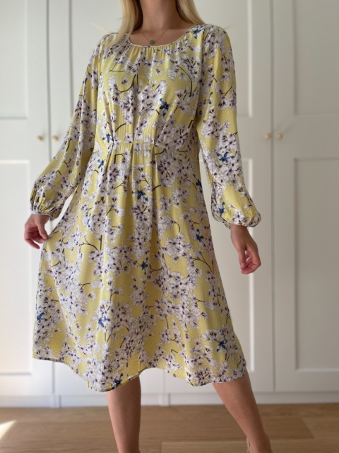 Sukienka midi H&M x Anna Glover - M