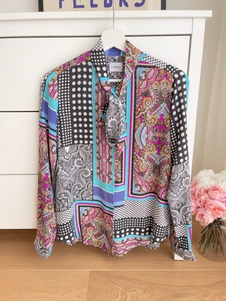 Koszula LAMBERT, 100% jedwab - XS