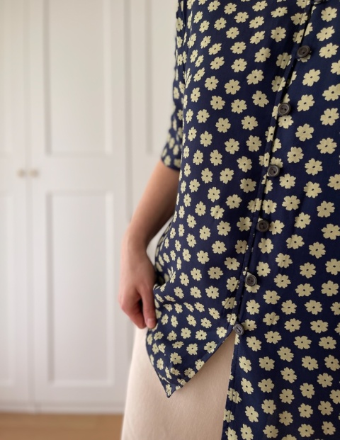 Koszula VINTAGE, wiskoza - L/XXL