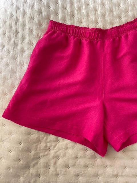 Szorty H&M, wiskoza i len - L/XL