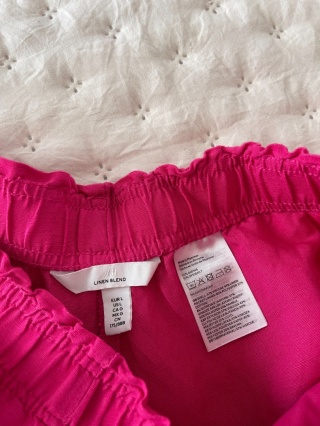 Szorty H&M, wiskoza i len - L/XL