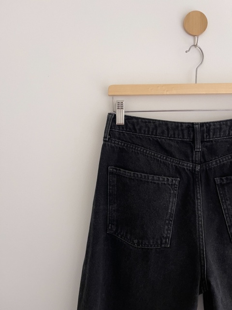 Grafitowe kuloty, 100% bawełna - S/M